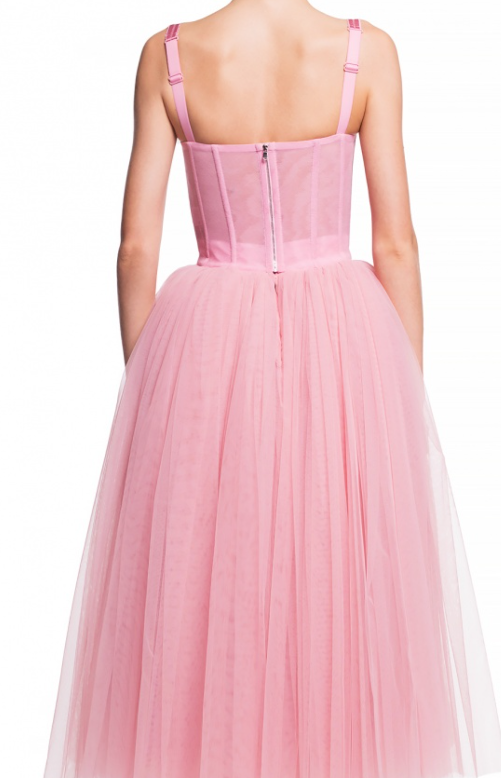 pink tulle Dolce & Gabbana corset dress