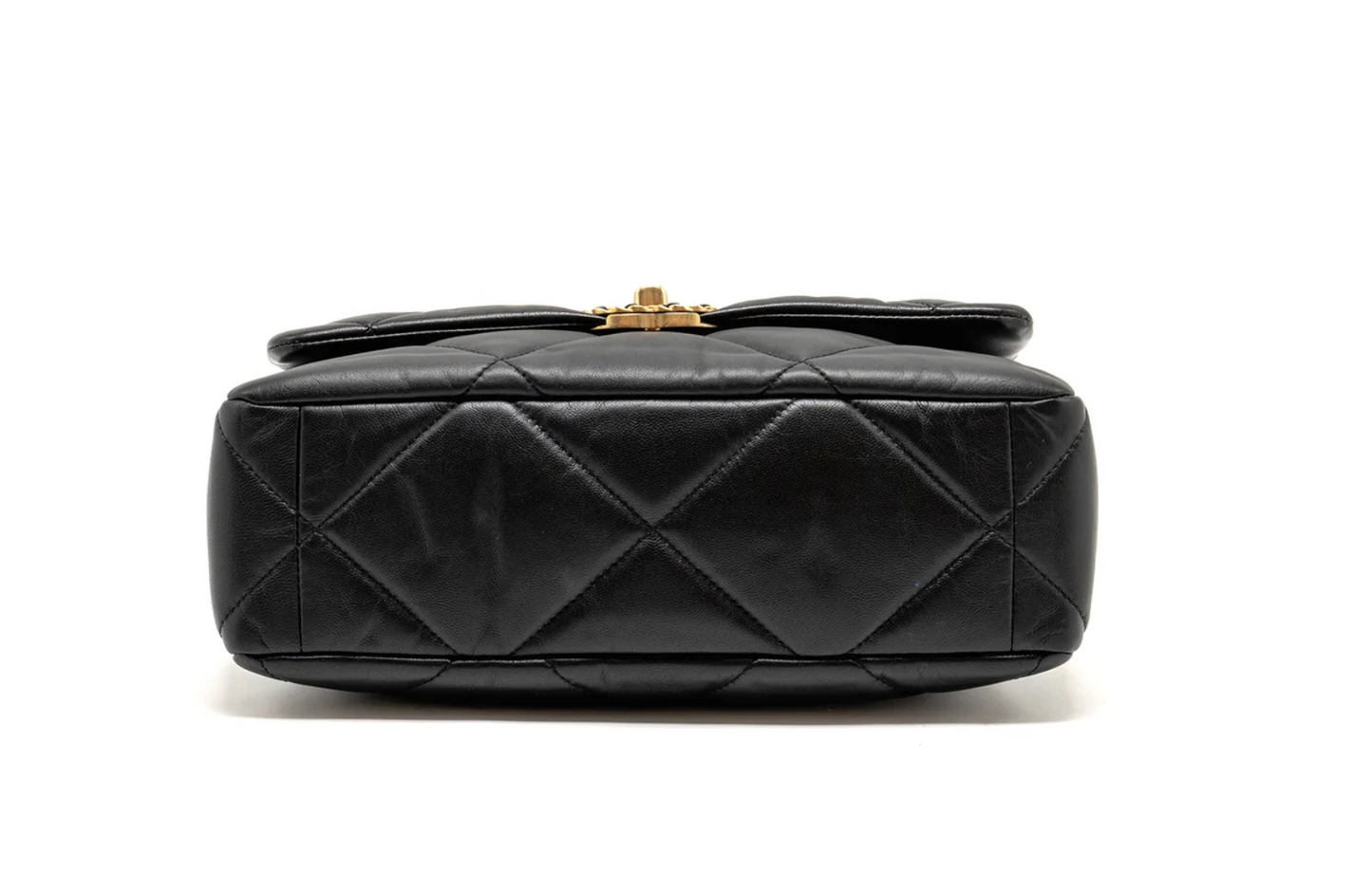 Chanel Large 19 Bag Goatskin Black Multicolour Hardware