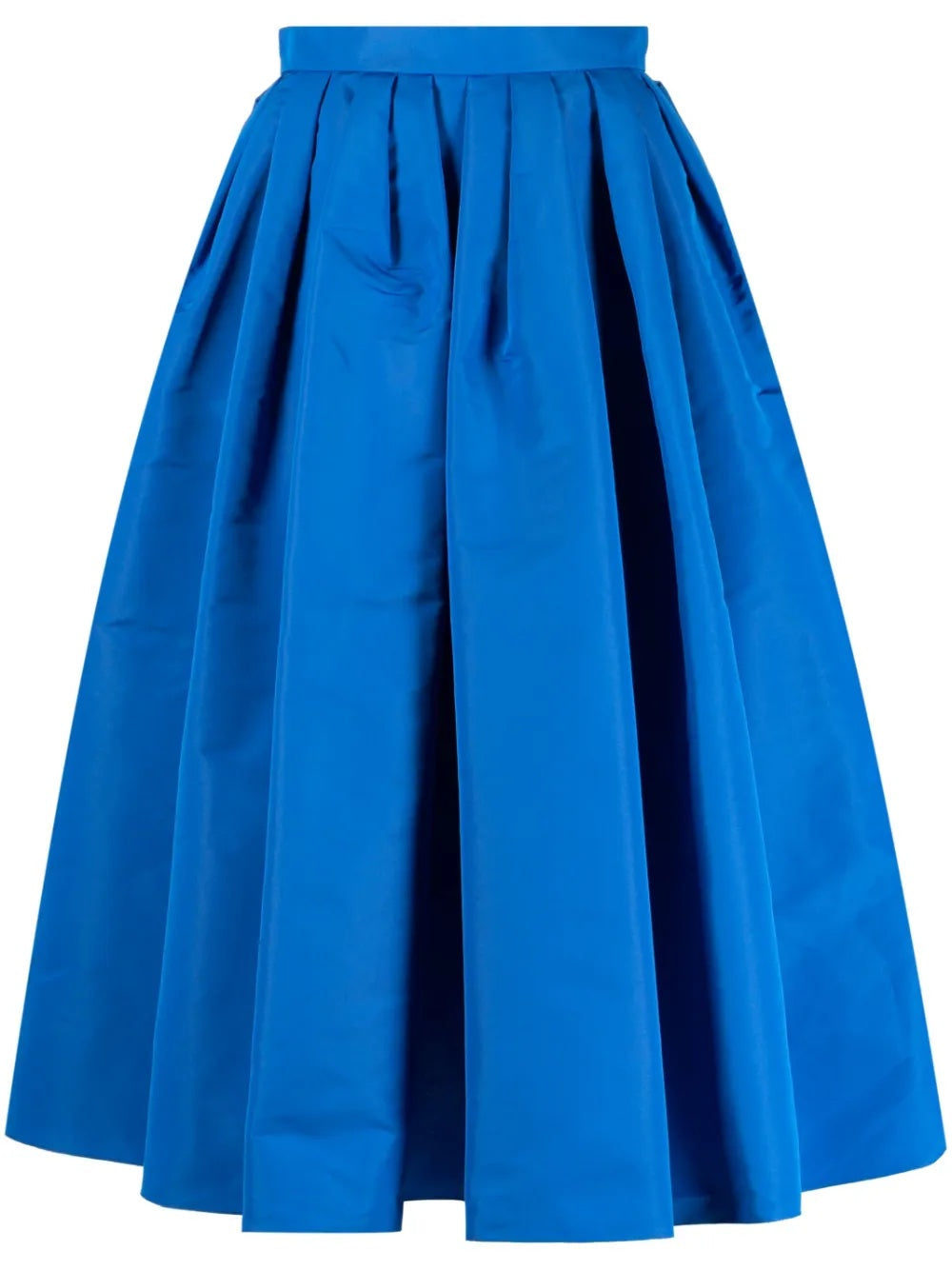 ALEXANDER MCQUEEN Taffeta midi skirt