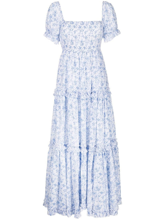 Caroline Constas
Zuri tiered maxi dress